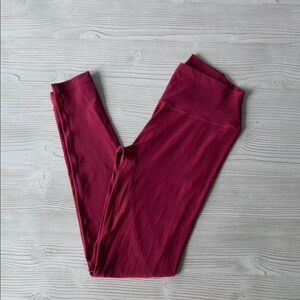 Stori Burgundy Leggings